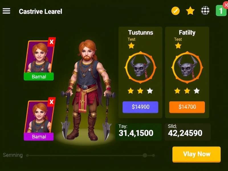 Barnala Champs Quest Character Customization